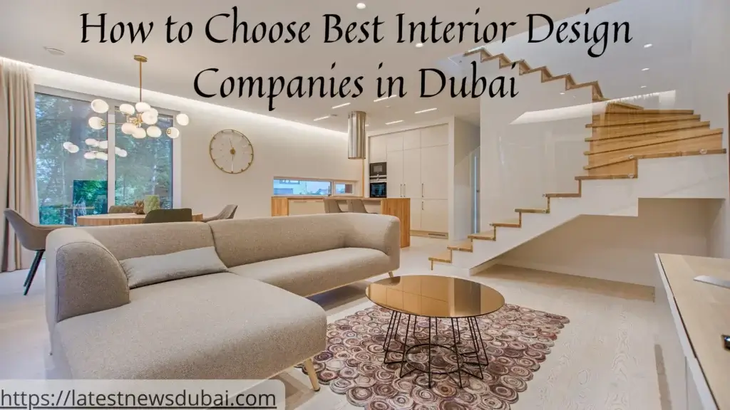 Interior Design Company In Dubai