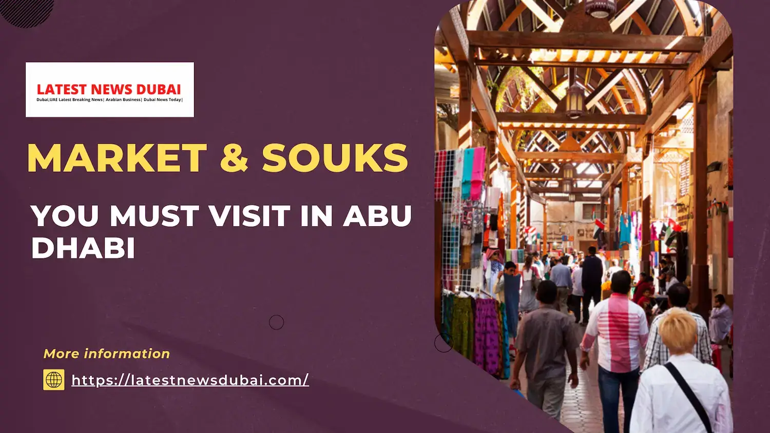 Market and souks You must visit in Abu Dhabi