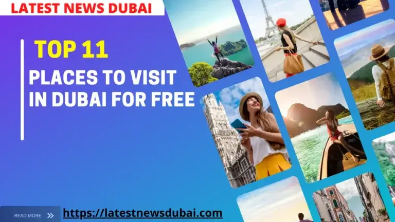 Places To Visit In Dubai For Free