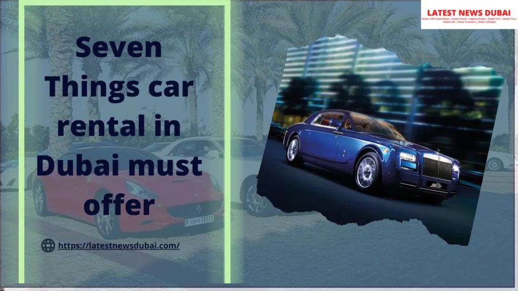 Car Rental in Dubai