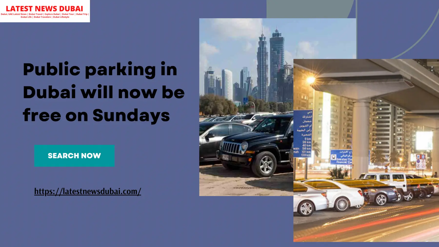 Public Parking in Dubai Will Now be Free on Sunday