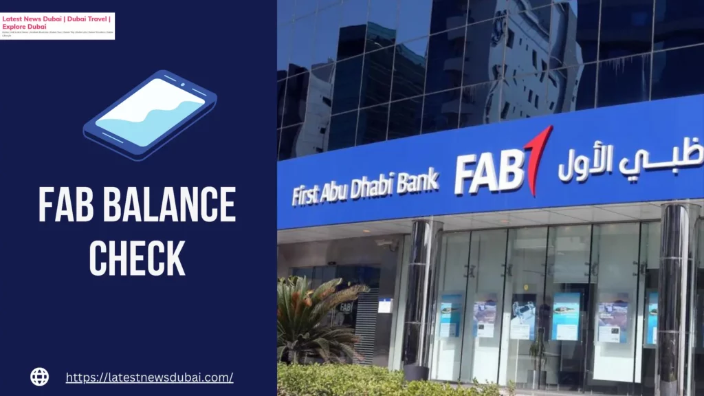 Check FAB Bank Balance Online